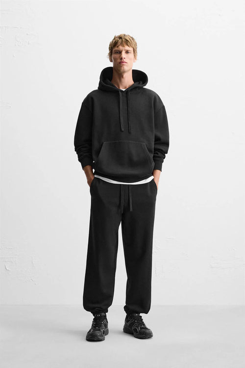 Black Track Pant – Premium Unisex Streetwear Track Pants | VELZR