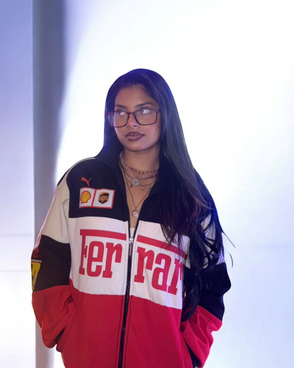 Ferrari F1 Racing Jacket Printed Design